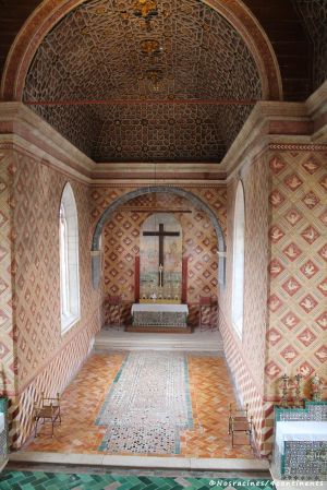 Les murs de la chapelle, Palais national de Sintra