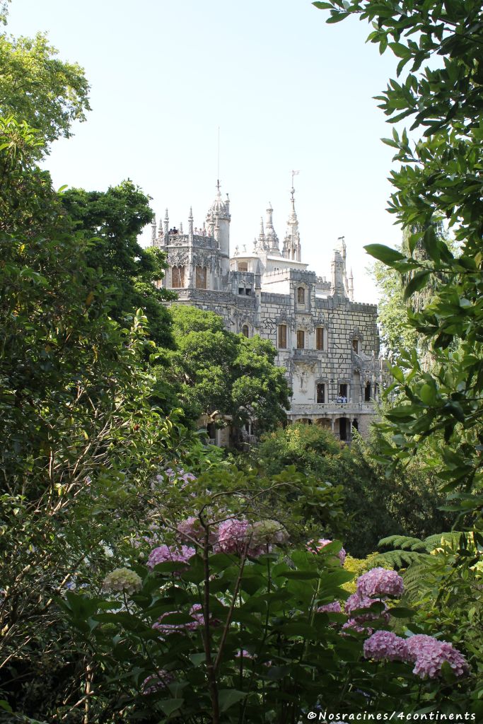 Le palais vu du jardin, Quinta da Regaleira